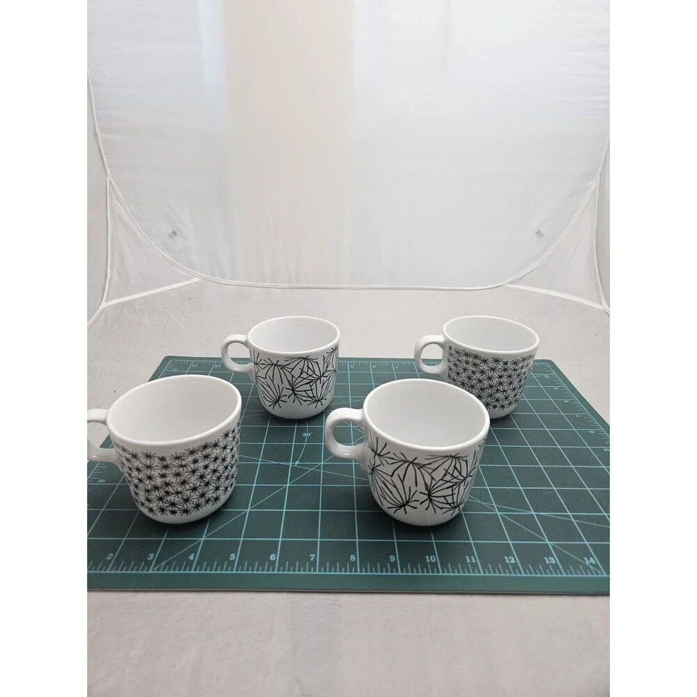 IKEA Coffee Cups Modern Design Maria Vinka Ungdom Set of 4 Dandelion